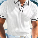 Ian Colour Blocked Polo Shirt
