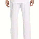 LINEN CASUAL TROUSERS FOR MEN