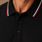 Men's Classic Tipped Polo Shirt – Smart Casual Cotton | Areleon