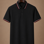 Men's Classic Tipped Polo Shirt – Smart Casual Cotton | Areleon