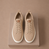 Men's Suede Sneakers – Classic Smart Casual Slip-On | Areleon