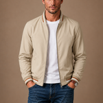 Men's Lightweight Bomber Jacket – Casual Zip-Up Summer | Areleon