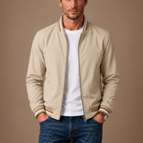 Men's Lightweight Bomber Jacket – Casual Zip-Up Summer | Areleon