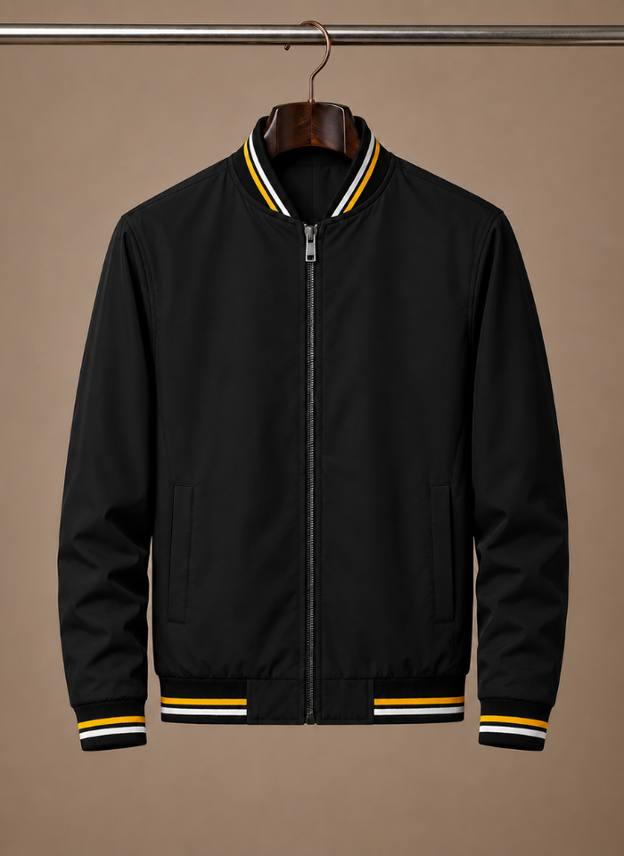 Men's Lightweight Bomber Jacket – Casual Zip-Up Summer | Areleon