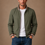 Men's Lightweight Bomber Jacket – Casual Zip-Up Summer | Areleon