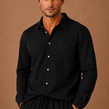 Men's Linen Cotton Set – Shirt & Trousers Smart Casual | Areleon
