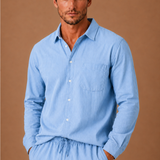Men's Linen Cotton Set – Shirt & Trousers Smart Casual | Areleon