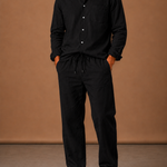 Men's Linen Cotton Set – Shirt & Trousers Smart Casual | Areleon