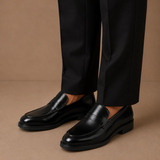 Men's Leather Penny Loafers – Smart Casual Classic | Areleon