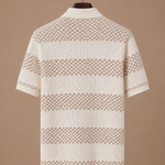 Men's Striped Polo Shirt – Premium Smart Casual Fit | Areleon