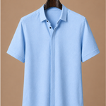 Men's Short Sleeve Linen Cotton Shirt – Smart Casual | Areleon