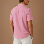 Men's Short Sleeve Linen Cotton Shirt – Smart Casual | Areleon