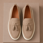 Men's Tassel Loafer Sneakers – Suede Casual Slip-On | Areleon