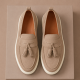 Men's Tassel Loafer Sneakers – Suede Casual Slip-On | Areleon