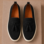 Men's Tassel Loafer Sneakers – Suede Casual Slip-On | Areleon
