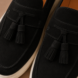Men's Tassel Loafer Sneakers – Suede Casual Slip-On | Areleon