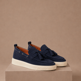 Men's Tassel Loafer Sneakers – Suede Casual Slip-On | Areleon