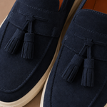 Men's Tassel Loafer Sneakers – Suede Casual Slip-On | Areleon
