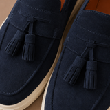 Men's Tassel Loafer Sneakers – Suede Casual Slip-On | Areleon