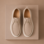 Men's Moc-Toe Lace-Up Suede Shoes – Casual Everyday | Areleon