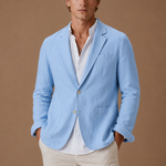 Men's Linen Blazer – Tailored Smart Casual Lightweight | Areleon