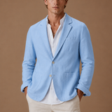 Men's Linen Blazer – Tailored Smart Casual Lightweight | Areleon