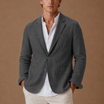 Men's Linen Blazer – Tailored Smart Casual Lightweight | Areleon