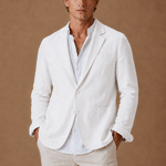 Men's Linen Blazer – Tailored Smart Casual Lightweight | Areleon