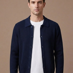 Men's Knit Cardigan – Breathable Smart Casual Layer | Areleon