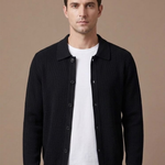 Men's Knit Cardigan – Breathable Smart Casual Layer | Areleon
