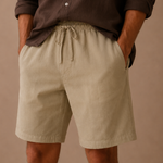 Men's Cotton Linen Shorts – Relaxed Fit Summer | Areleon