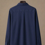 Men's Cotton Striped Shirt – Classic Button-Up | Areleon