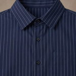 Men's Cotton Striped Shirt – Classic Button-Up | Areleon