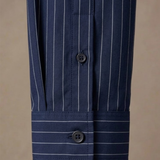 Men's Cotton Striped Shirt – Classic Button-Up | Areleon