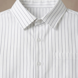 Men's Cotton Striped Shirt – Classic Button-Up | Areleon