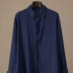 Men's Cotton Striped Shirt – Classic Button-Up | Areleon