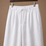 Men's Linen Blend Trousers – Lightweight Smart Casual | Areleon