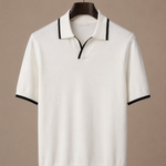 Men's Slim Fit Polo Shirt – Contrast Trim Cotton | Areleon