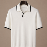Men's Slim Fit Polo Shirt – Contrast Trim Cotton | Areleon