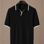 Men's Slim Fit Polo Shirt – Contrast Trim Cotton | Areleon