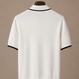 Men's Slim Fit Polo Shirt – Contrast Trim Cotton | Areleon