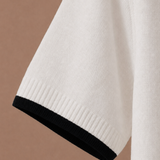 Men's Slim Fit Polo Shirt – Contrast Trim Cotton | Areleon