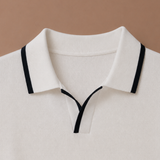 Men's Slim Fit Polo Shirt – Contrast Trim Cotton | Areleon