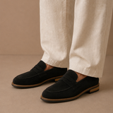 Men's Penny Loafers – Smart Casual & Formal Suede Shoes | Areleon