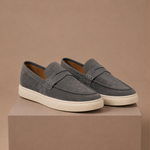 Men's Suede Penny Loafers – Premium Lightweight Slip-On | Areleon