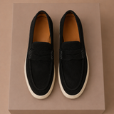 Men's Suede Penny Loafers – Premium Lightweight Slip-On | Areleon