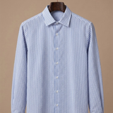 Men's Seersucker Striped Shirt – Breathable Summer Linen | Areleon