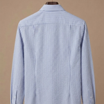 Men's Seersucker Striped Shirt – Breathable Summer Linen | Areleon