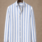 Men's Striped Button-Down Shirt – Summer Smart Casual | Areleon