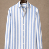 Men's Striped Button-Down Shirt – Summer Smart Casual | Areleon